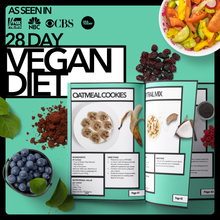 Load image into Gallery viewer, 28 Day Vegan Diet Guide
