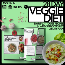 Load image into Gallery viewer, 28 Day Vegetarian Diet Guide