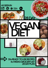Load image into Gallery viewer, 28 Day Vegan Diet Guide