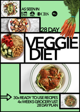 Load image into Gallery viewer, 28 Day Vegetarian Diet Guide